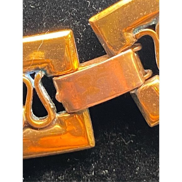 MATISSE RENOIR VINTAGE COPPER MID CENTURY MODERNIST STYLE NECKLACE DESIGNER - Picture 6 of 6